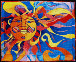 Hot Flash Sun tapestry image