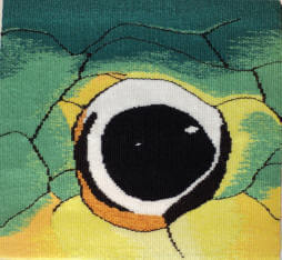 Snake eye tapestry image