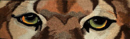 Panther eyes tapestry image
